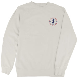 Built in Jersey Mens Crew Sweatshirt - Bone