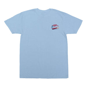 For the Phils 2 Mens T-Shirt - Heather Columbia Blue
