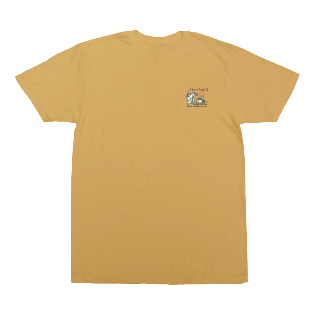 Offshore Catch Mens T-Shirt - Artisan Gold
