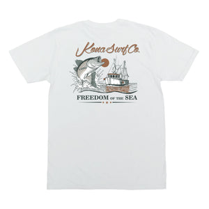 Offshore Catch Mens T-Shirt - White