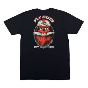Fly Guys Mens T-Shirt - Black