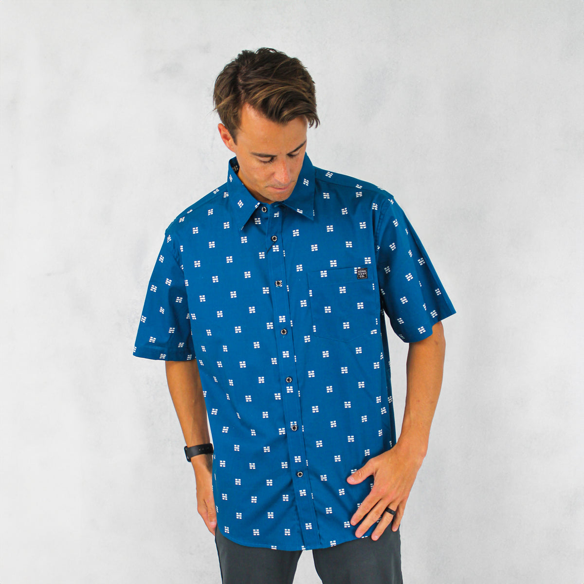 Backyard Standard Mens SS Woven