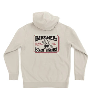 Birdwell Hangtag Mens Pullover Hoodie - Bone