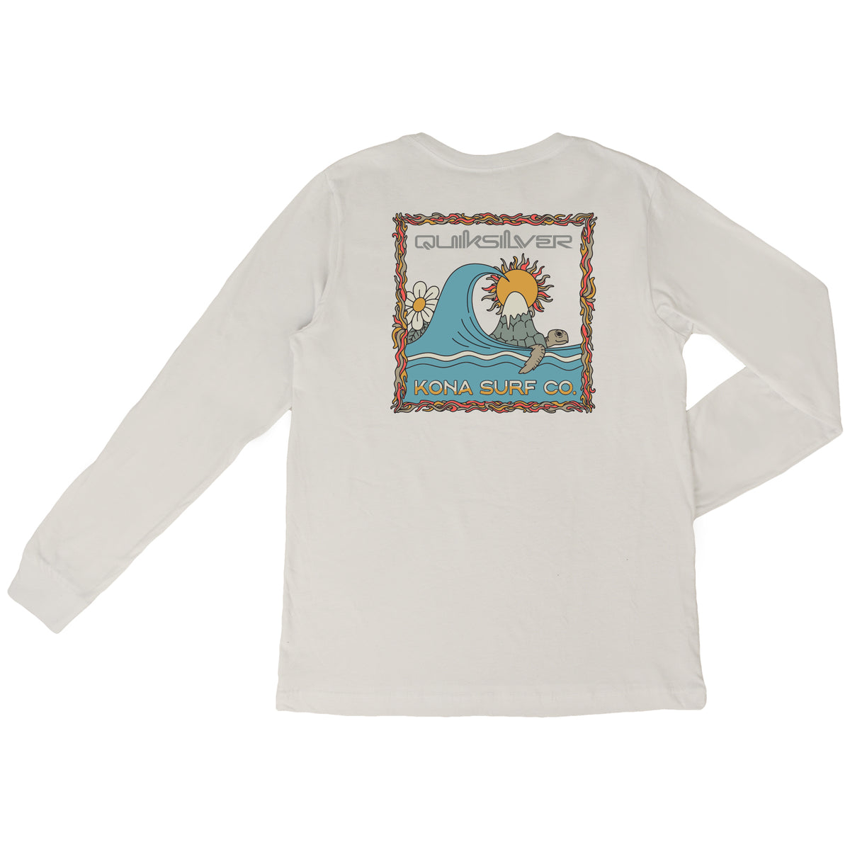 Quiksilver x Kona Collab Mens Long Sleeve Shirt