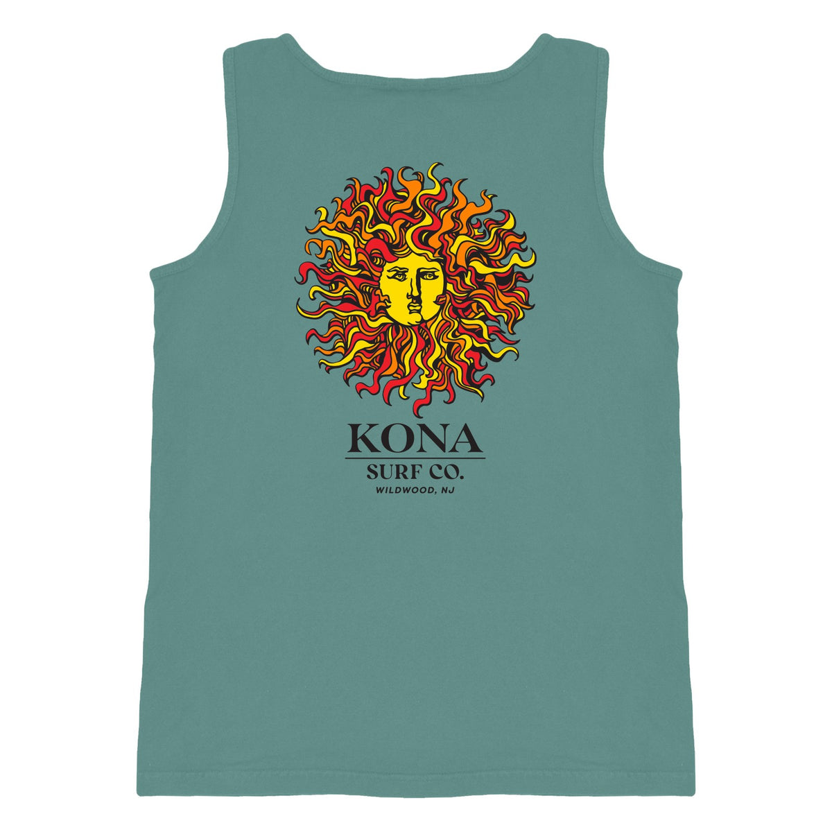 Original Sun Mens Tank Top - Seafoam/Original