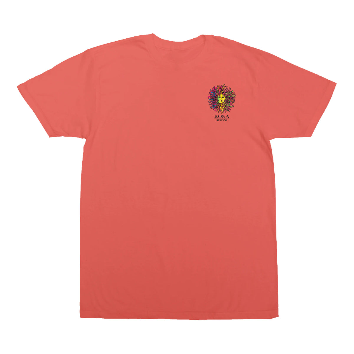 Original Sun Mens T-Shirt - Coral Craze/Retro