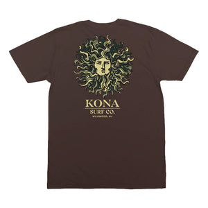 Original Sun Mens T-Shirt - Espresso/Camo