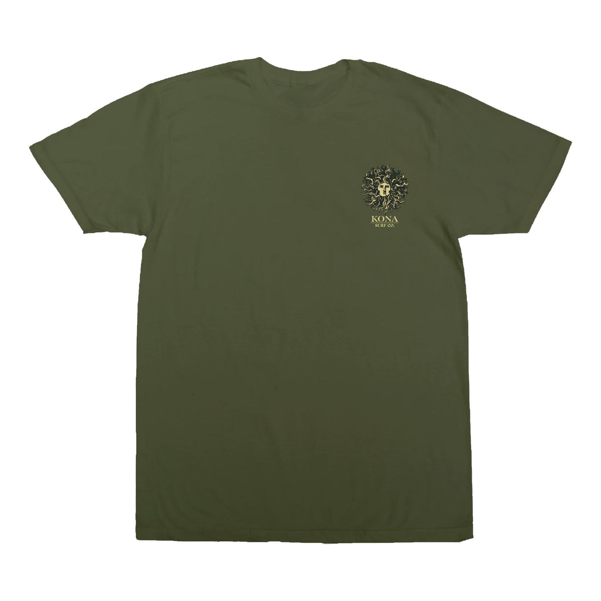 Original Sun Mens T-Shirt - Military Green/Camo