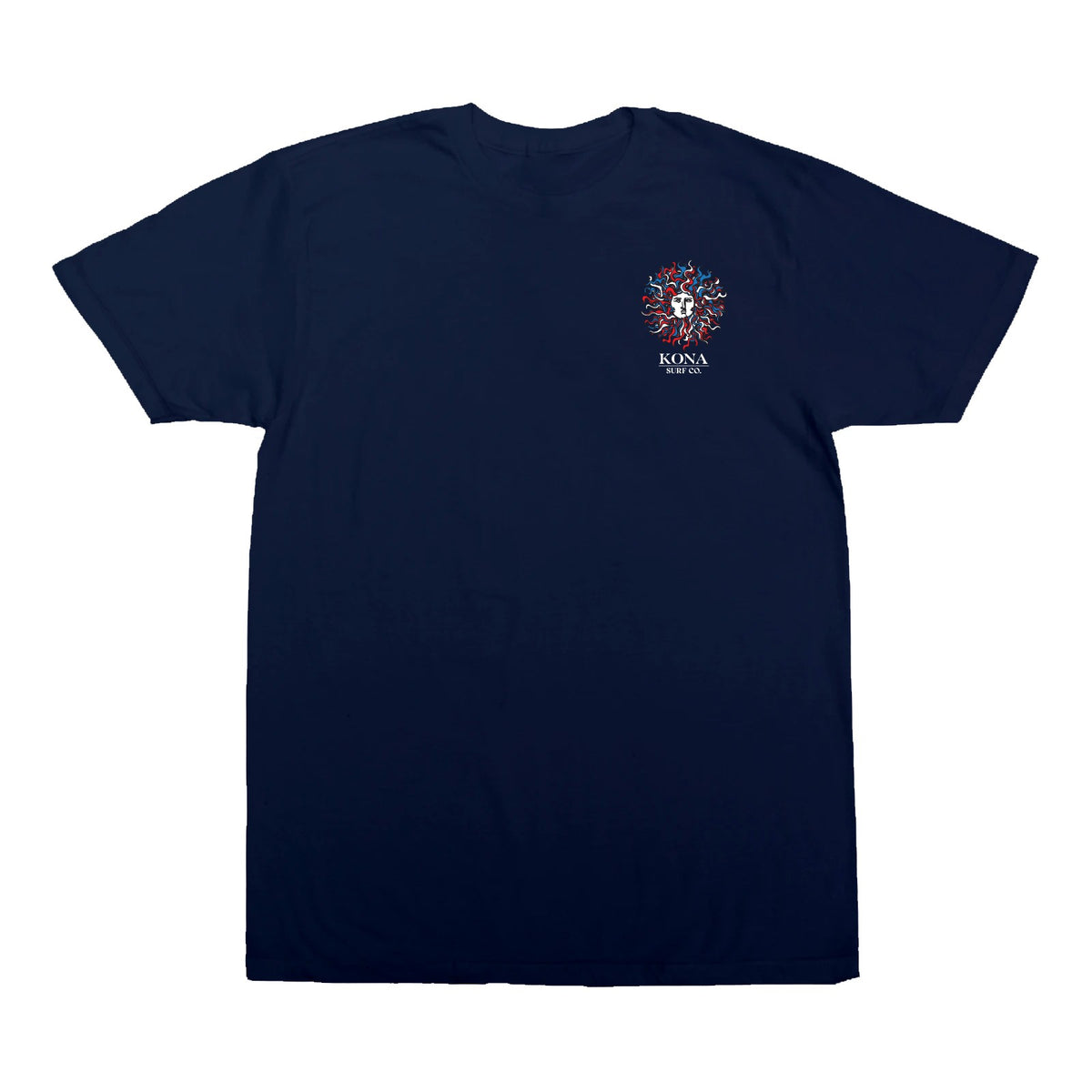 Original Sun Mens T-Shirt - Navy/RWB