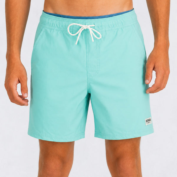 Harpoon Mens Elastic Boardshorts - Aqua