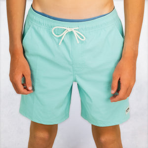 Harpoon Mens Elastic Boardshorts - Aqua
