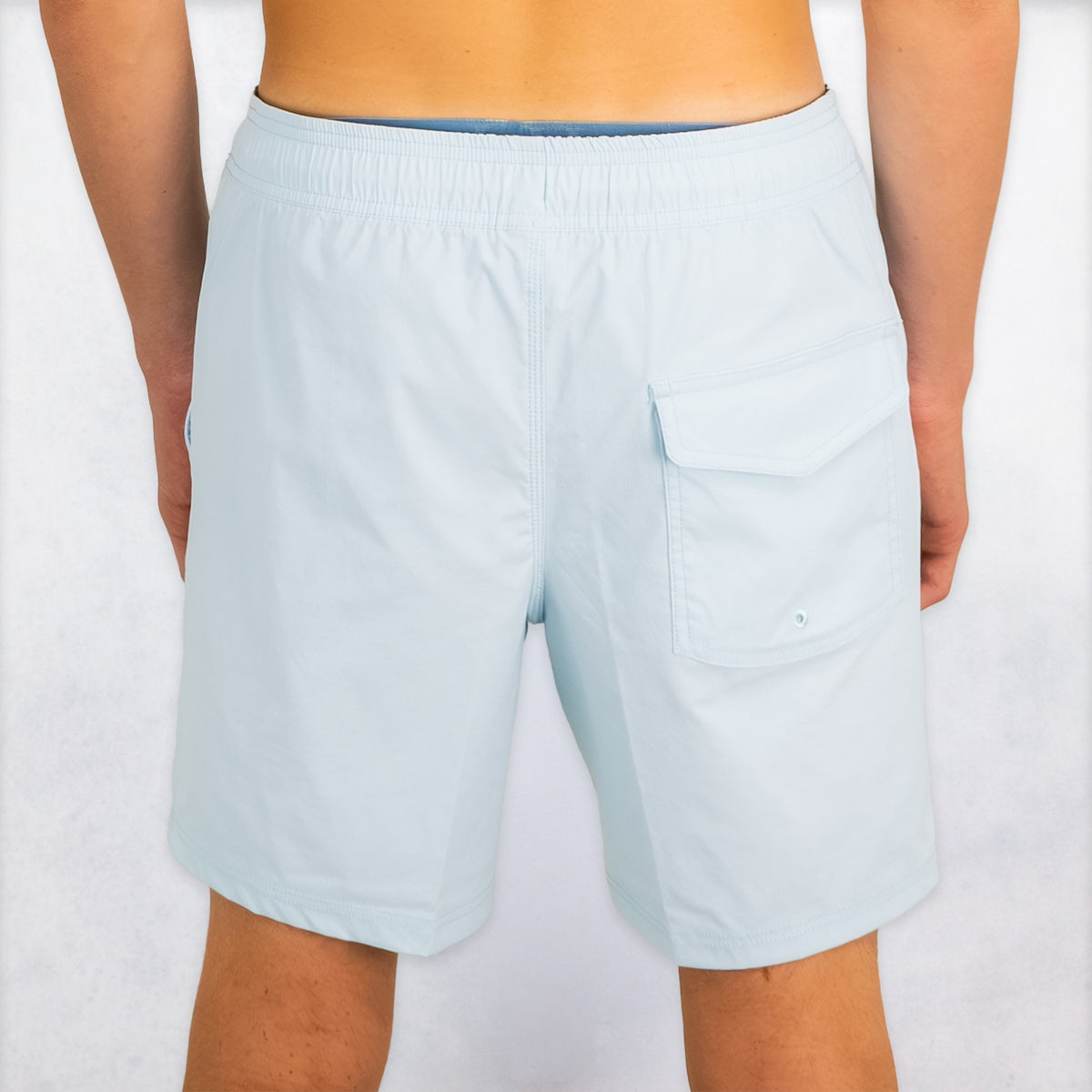 Harpoon Mens Elastic Boardshorts - Ice Blue