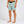 Drifter Scallop 18in Mens Boardshorts - Sage/Cream