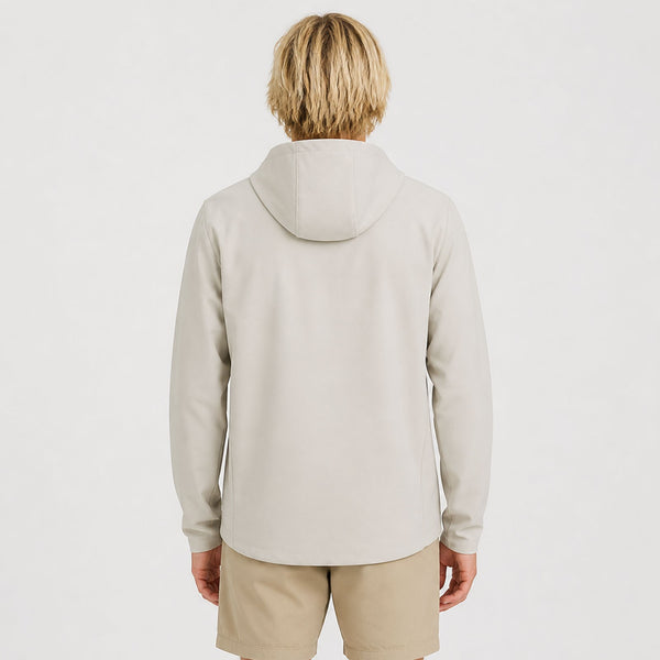 Premium Performance Mens Zip Hoodie - Smoke