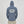 Shark-Kabob Hooded Mens UV Sun Protection LS Shirt - Cadet Blue