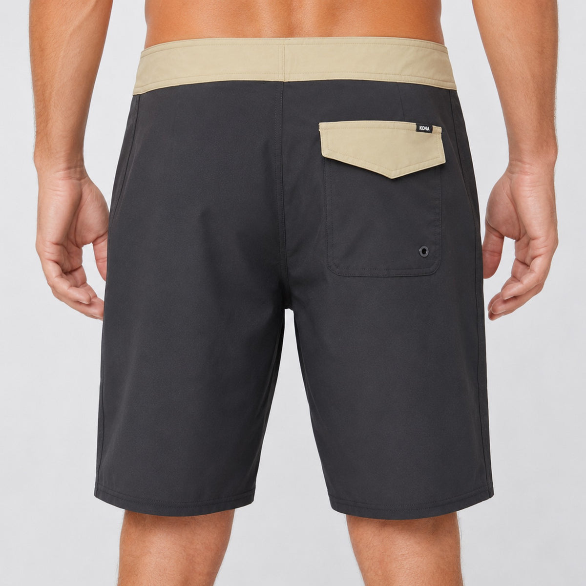 Summertime 19in Mens Boardshorts - Black/Grey