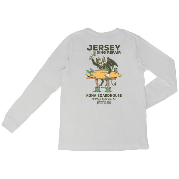 Jersey Ding Repair Mens Long Sleeve Shirt