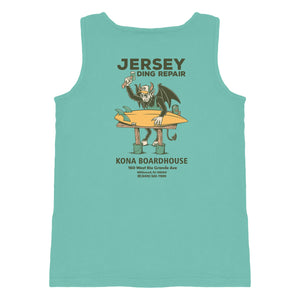 Jersey Ding Repair Mens Tank Top - Chalky Mint
