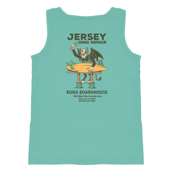 Jersey Ding Repair Mens Tank Top - Chalky Mint