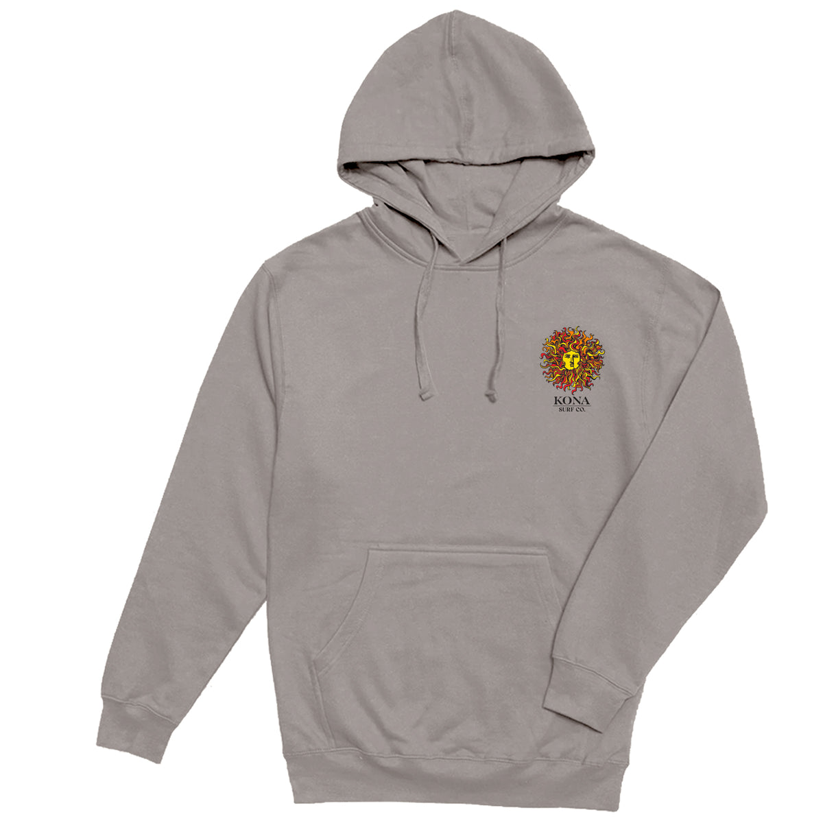 Original Sun Mens Pullover Hoodie - Pigment Cement/Original