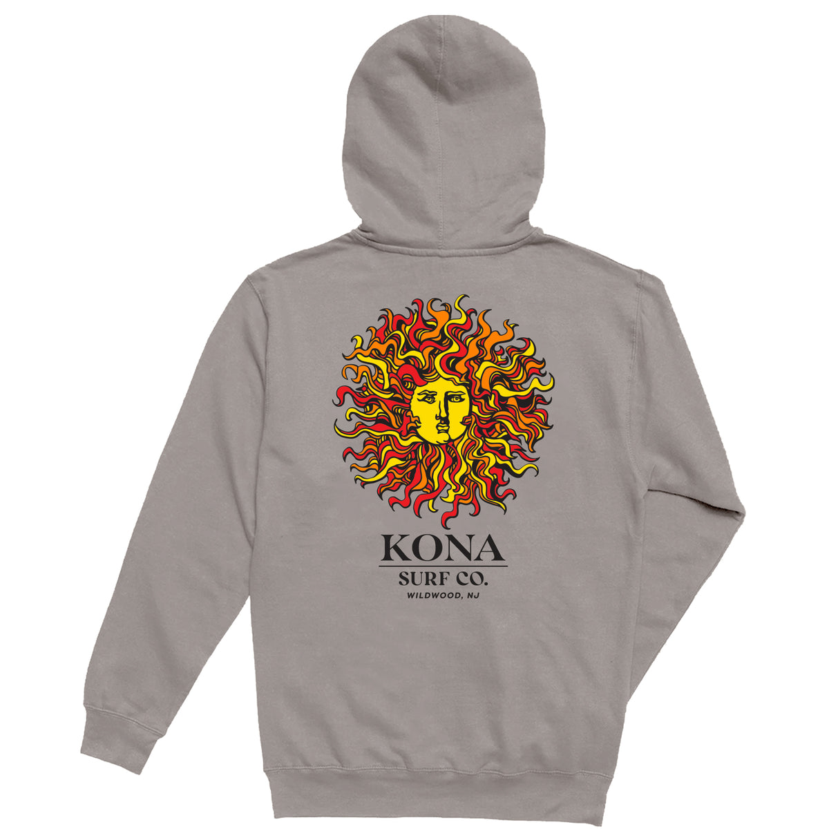Original Sun Mens Pullover Hoodie - Pigment Cement/Original