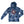 Original Sun Mens Pullover Hoodie - Tie Dye Navy/Red/White/Blue