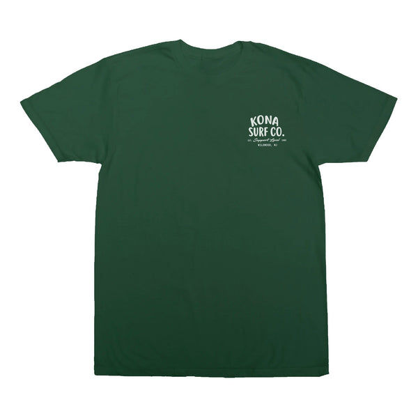 Support Your Local Surf Shop Mens T-Shirt - Field Green