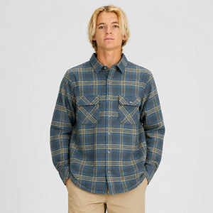 Dockside Mens LS Woven - Navy