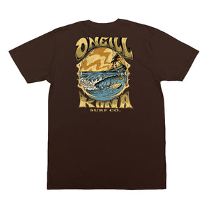 Kona x ONeill 2026 Collab Mens T-Shirt - Cacao Shell
