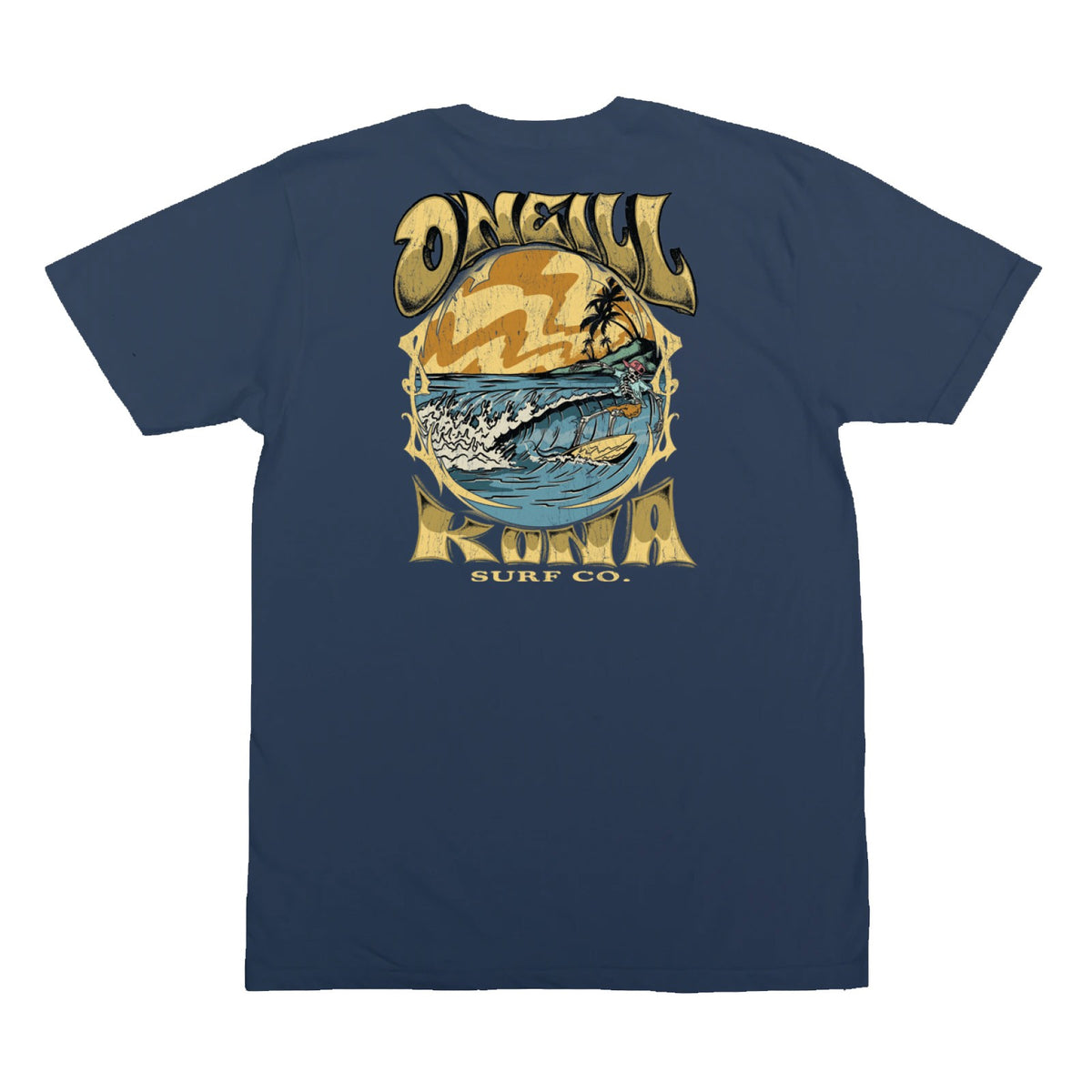 Kona x ONeill 2026 Collab Mens T-Shirt - Shale Blue