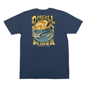 Kona x ONeill 2026 Collab Mens T-Shirt - Shale Blue
