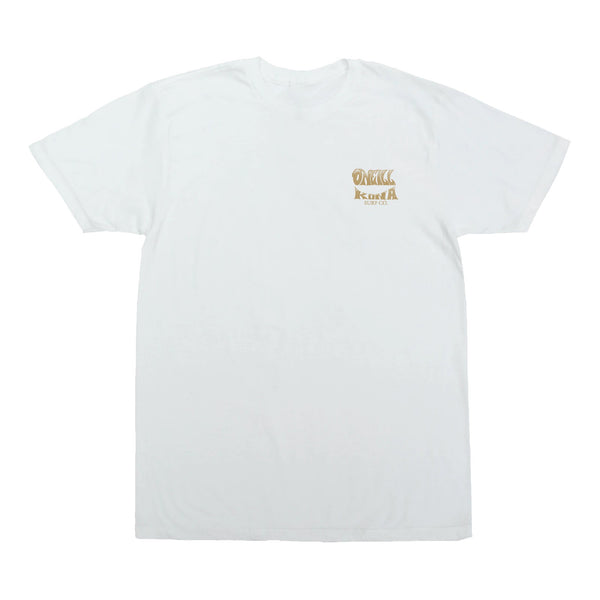 Kona x ONeill 2026 Collab Mens T-Shirt - White