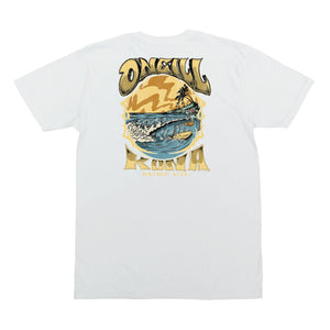 Kona x ONeill 2026 Collab Mens T-Shirt - White