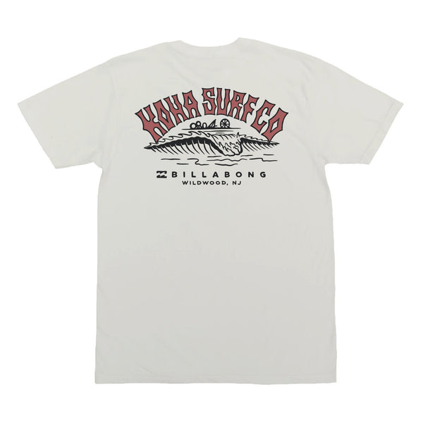 Kona x Billabong 2026 Collab Mens T-Shirt - Cream