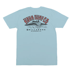 Kona x Billabong 2026 Collab Mens T-Shirt - Powder Blue