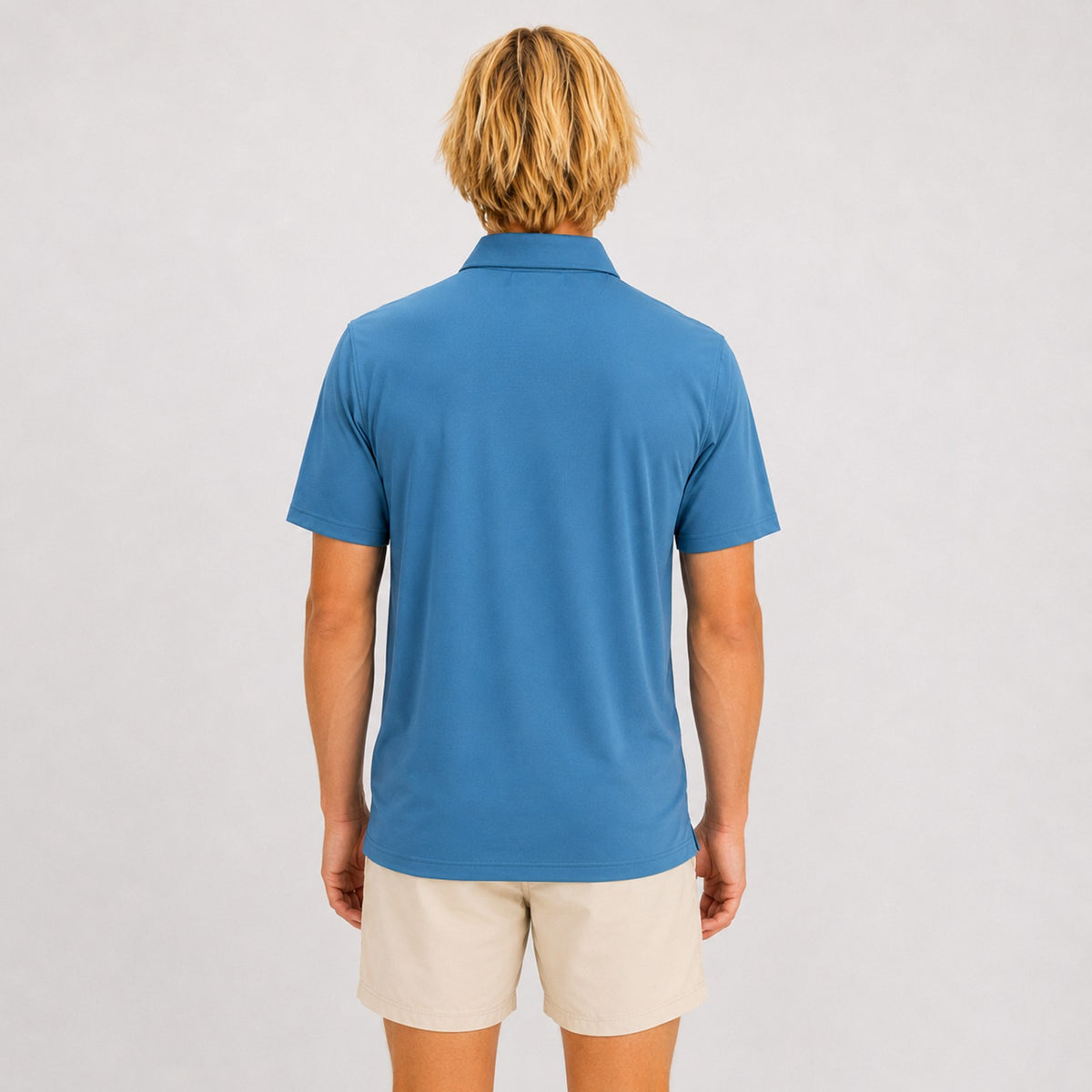 Essential Mens Polo - Blue