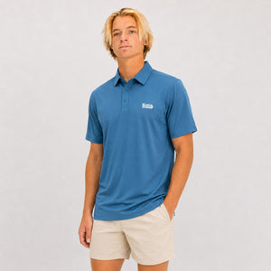 Essential Mens Polo - Blue