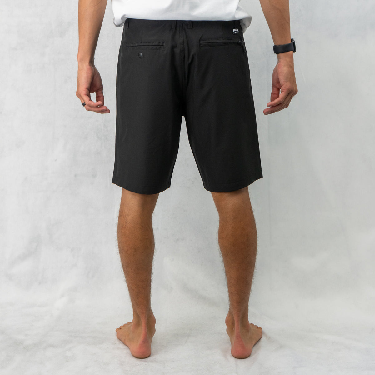 Day by Day 18in Mens Hybrid Shorts - Black
