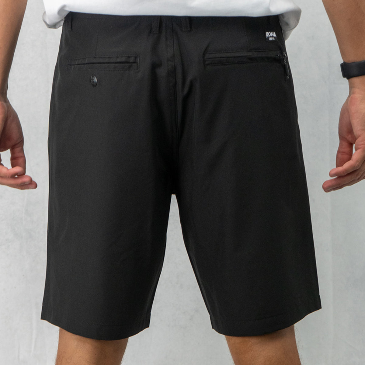 Day by Day 18in Mens Hybrid Shorts - Black
