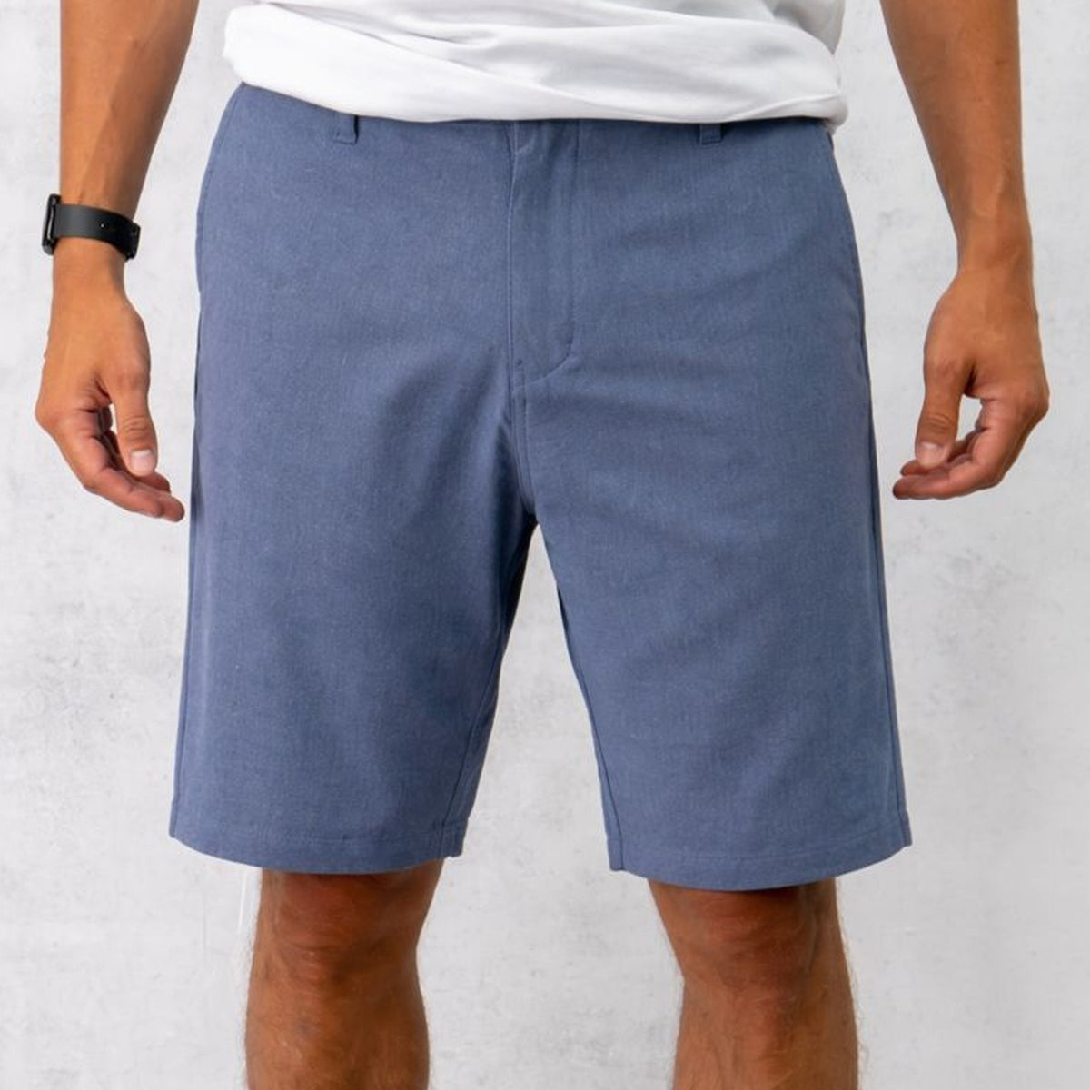 Day by Day 20in Mens Hybrid Shorts - Slate Blue