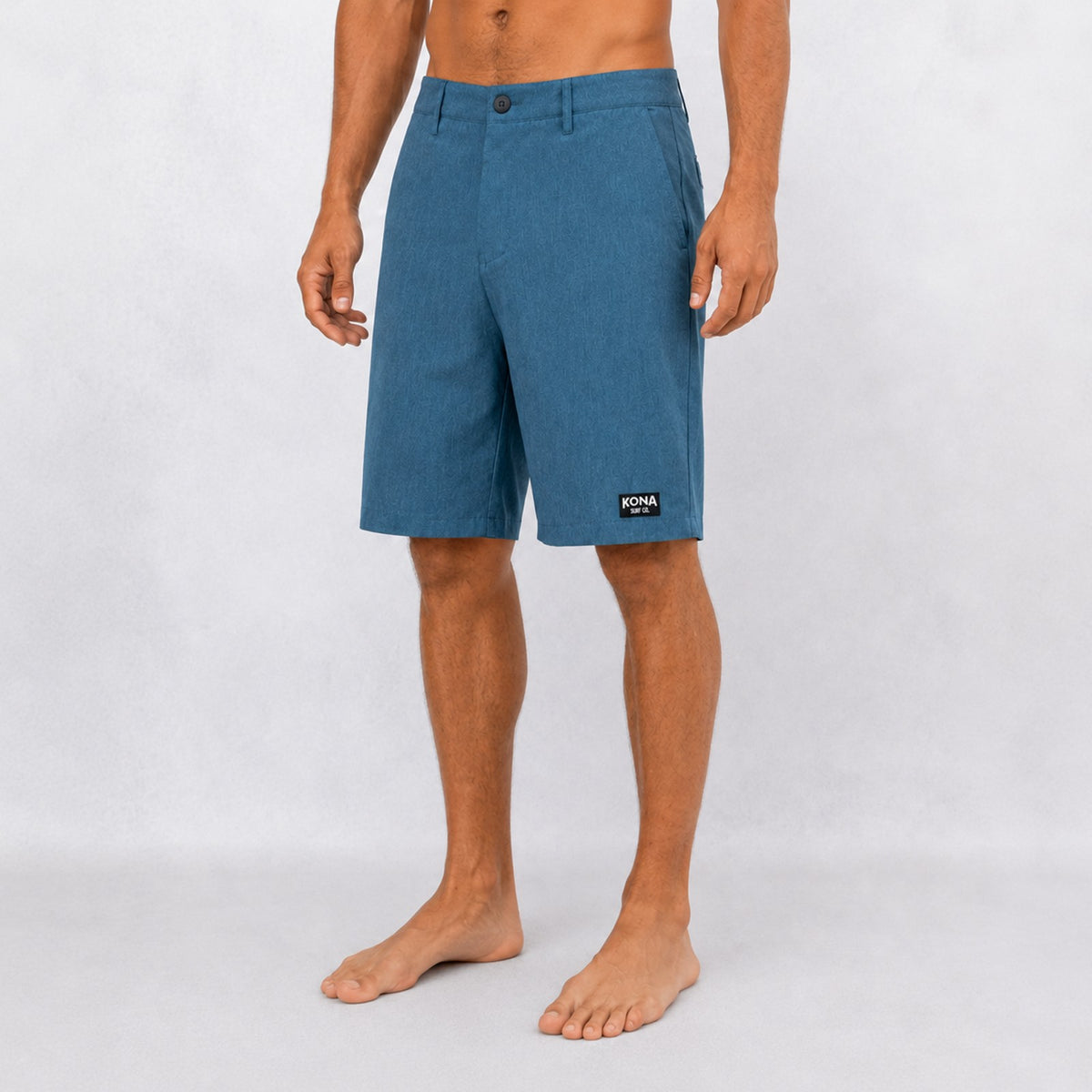 Day by Day 20in Mens Hybrid Shorts - Slate Blue