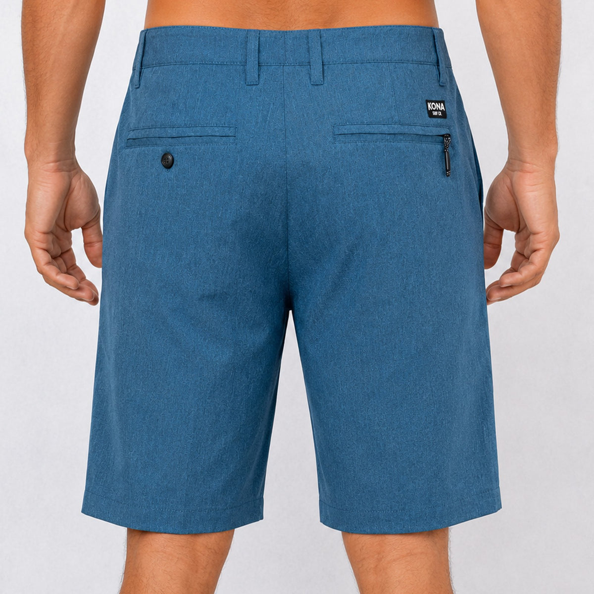 Day by Day 20in Mens Hybrid Shorts - Slate Blue