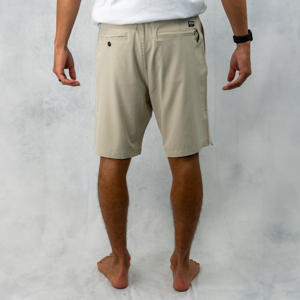 Day by Day 20in Mens Hybrid Shorts - Tan