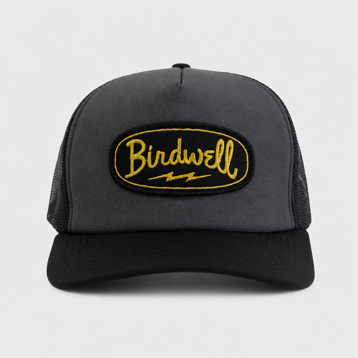 Birdwell Powerbird Foam Mens Trucker Hat - Charcoal
