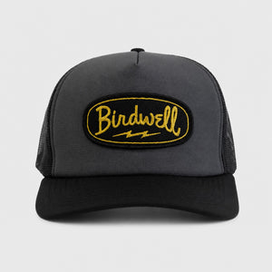 Birdwell Powerbird Foam Mens Trucker Hat - Charcoal