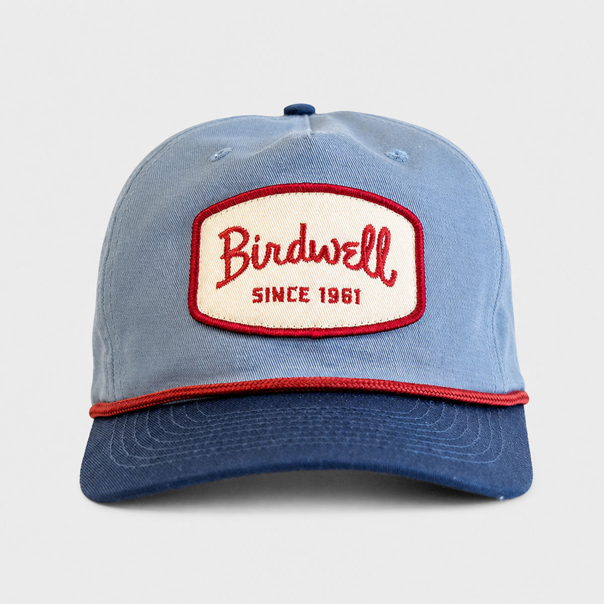 Birdwell Shield Twill Mens Snapback Hat - Federal Blue