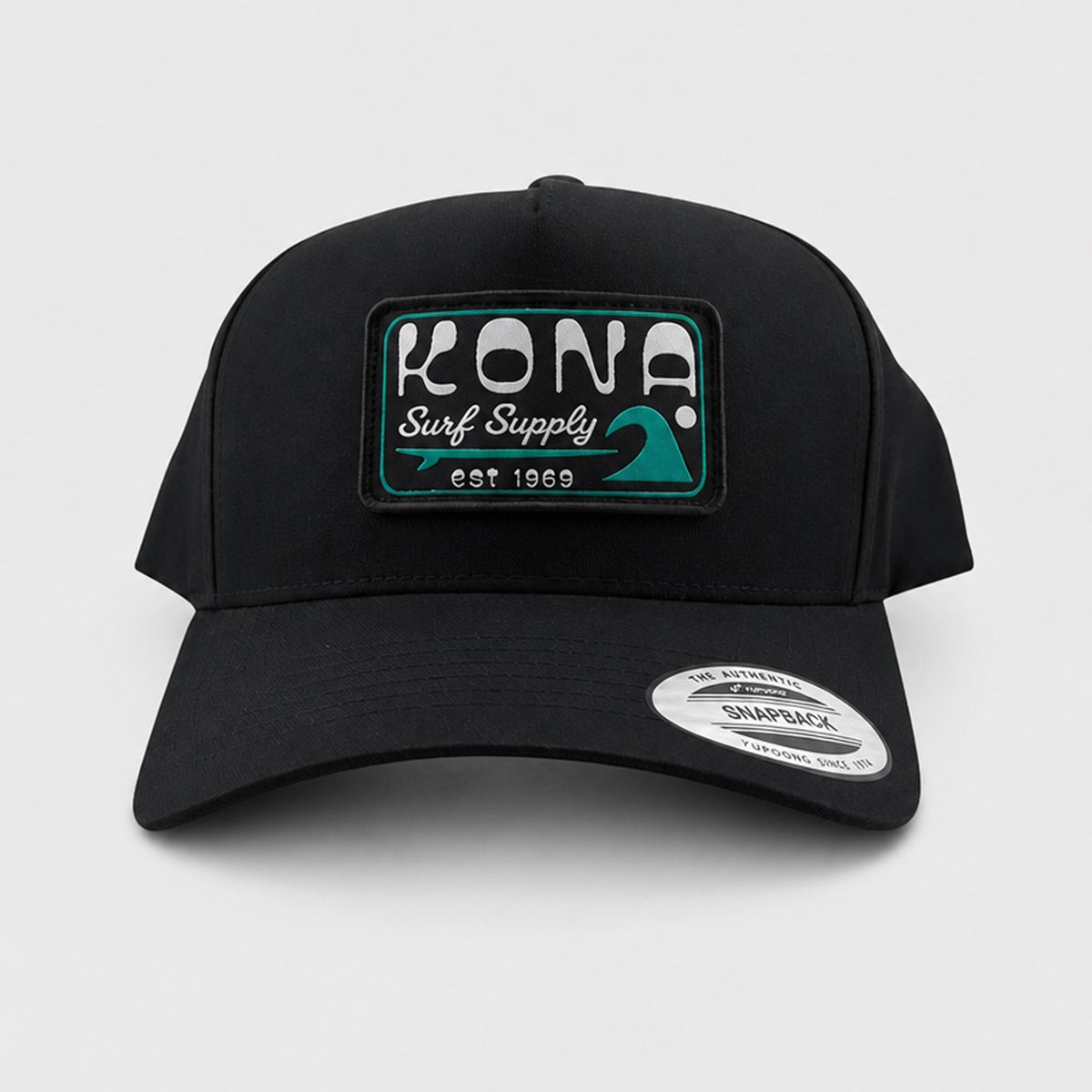Surf Supply Mens Snapback Hat - Black