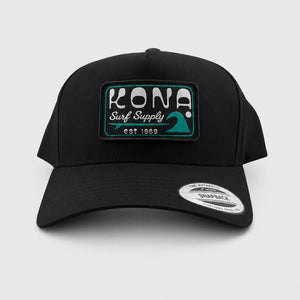 Surf Supply Mens Snapback Hat - Black