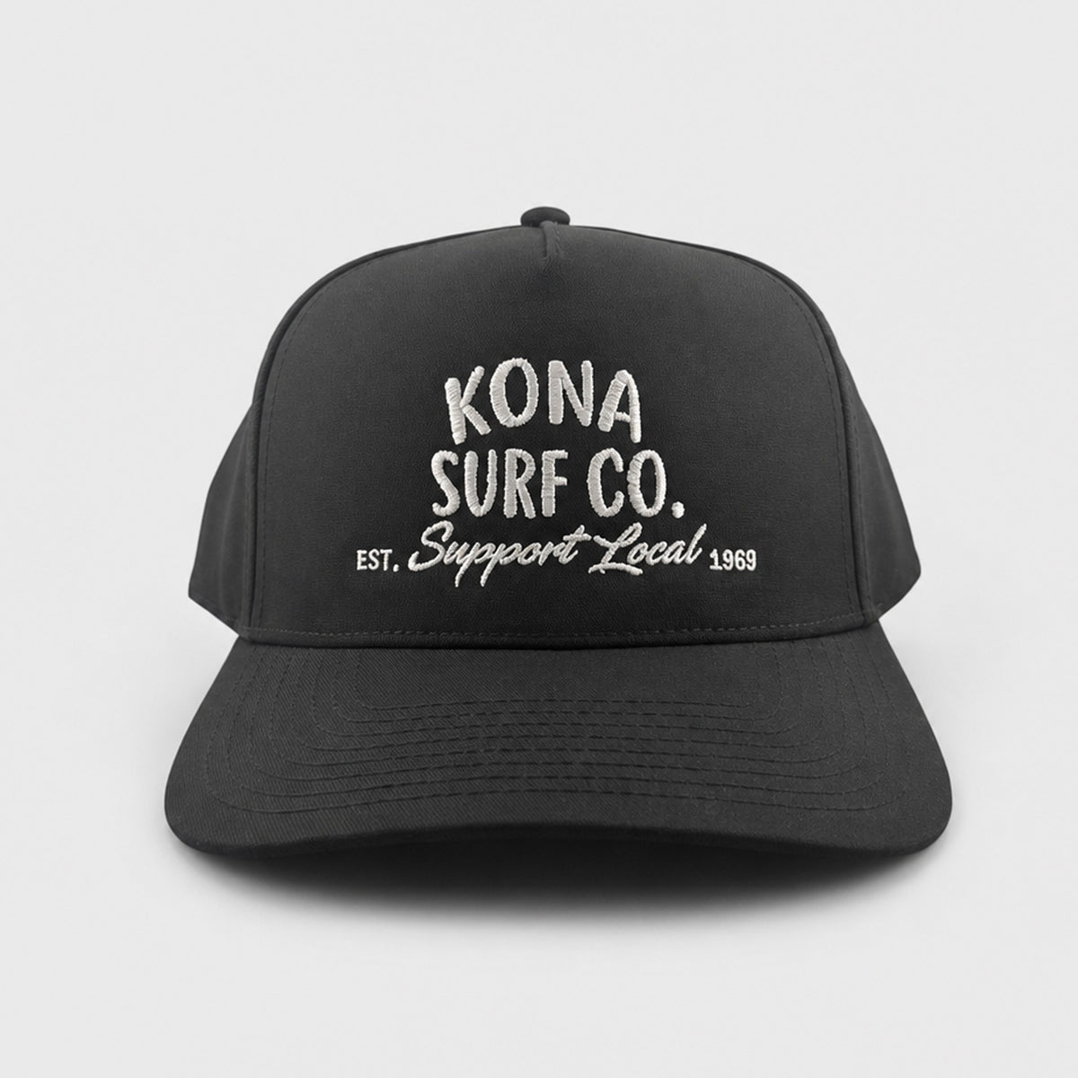 Support Local Mens Snapback Hat - Black