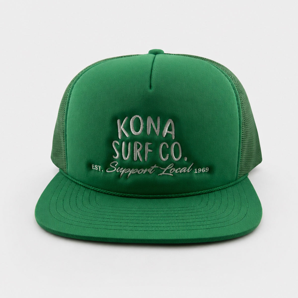 Support Local Mens Trucker Hat - Green